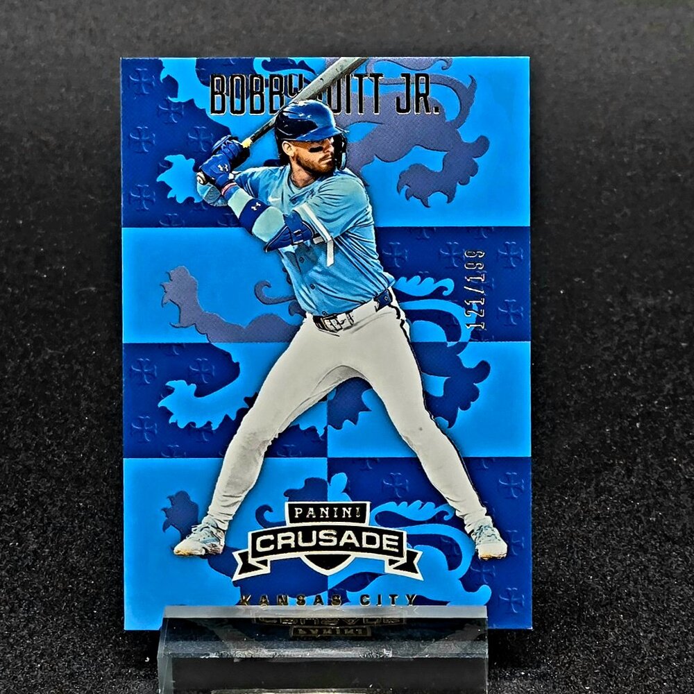 2025 Bobby Witt Jr. Crusade Blue 121/199 Kansas City Royals